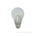 7W Instant Start E27 LED Bulbs Milky Cover For the Crystal